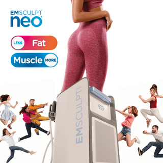 Body contouring with Emsculpt Neo machine