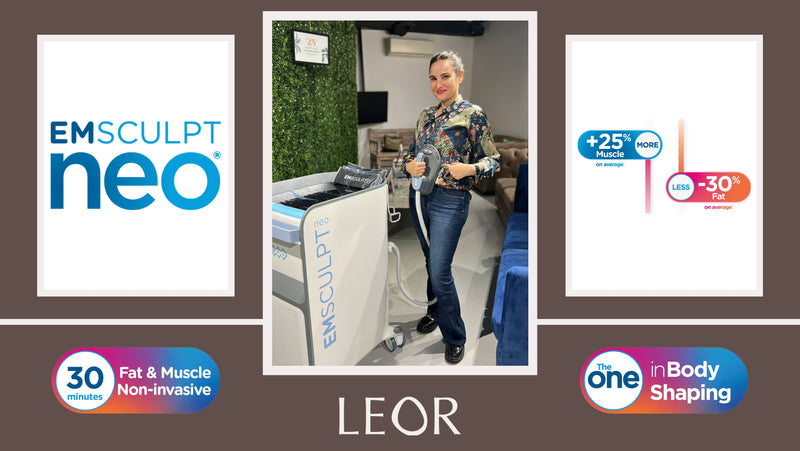 Simran Pahilani - Emsculpt Neo Body Contouring at Leor Clinic