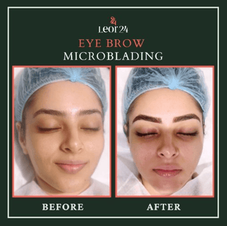 Eyebrow Microblading - Before & After Results