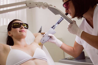 Laser hair removal treatment