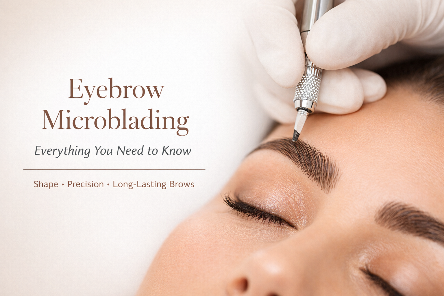 Microblading for Natural, Fuller Eyebrows